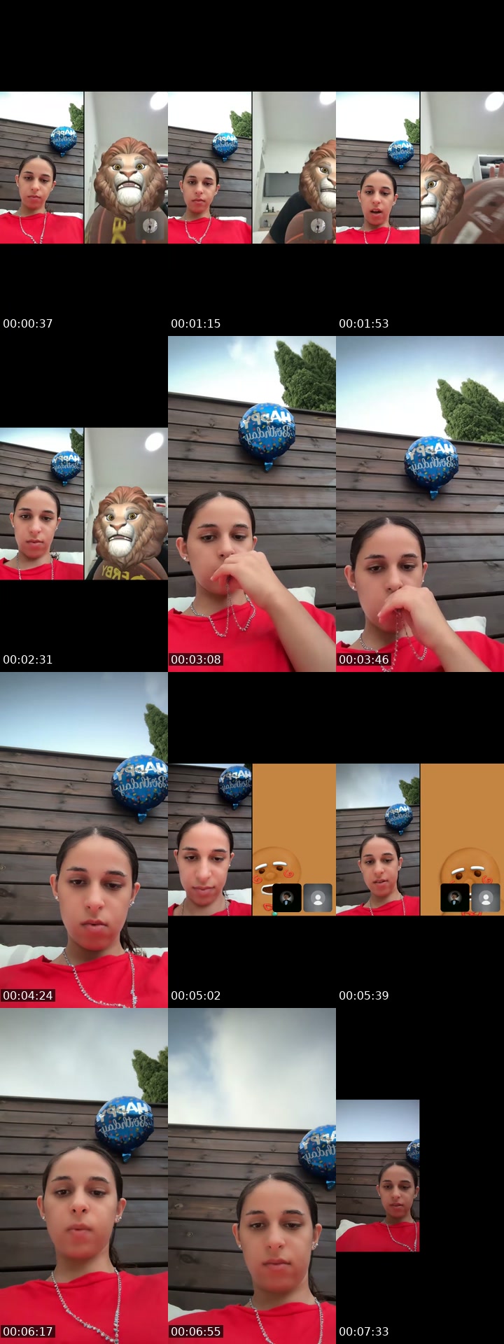 TikTok live: שומעת ציפורים בגינה 😂 by @hila321123