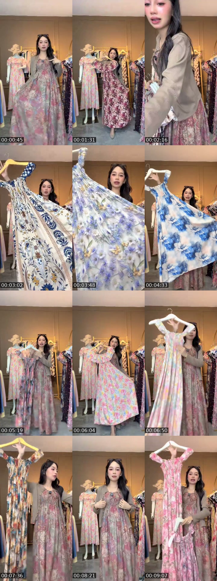 TikTok live: Marion long dress by @sirrin_girls