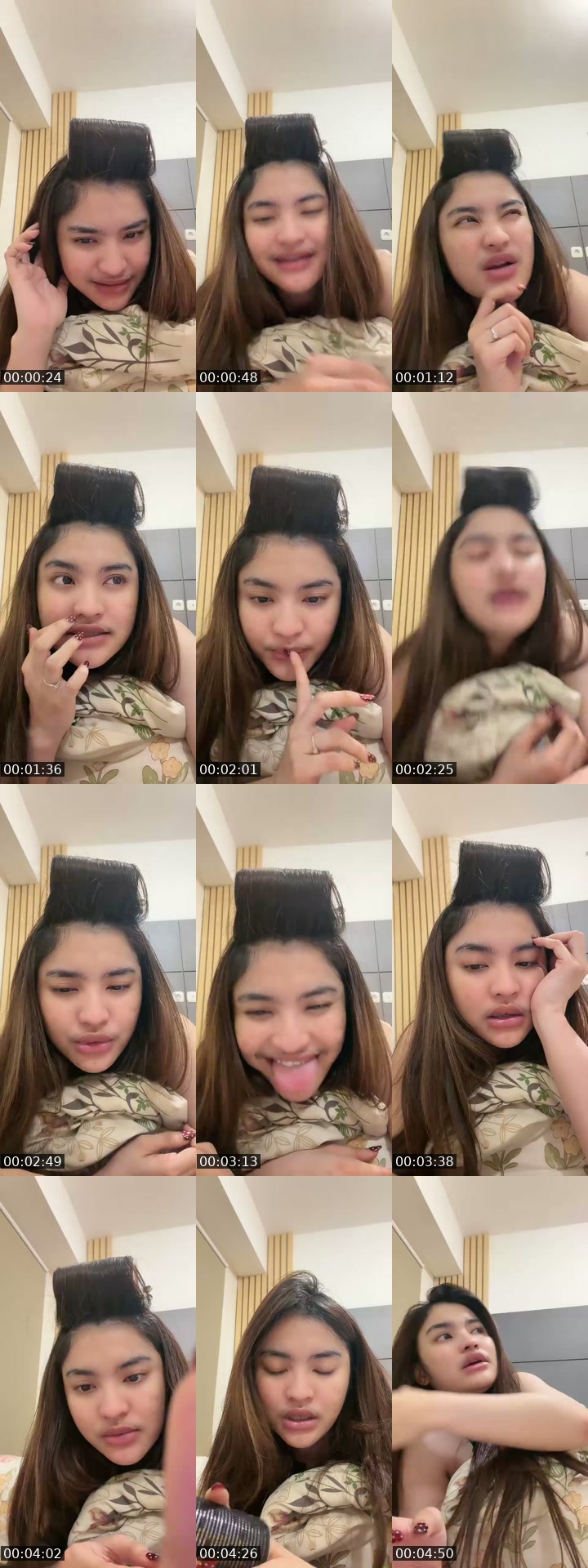 TikTok live: #fakebody by @audryyndry