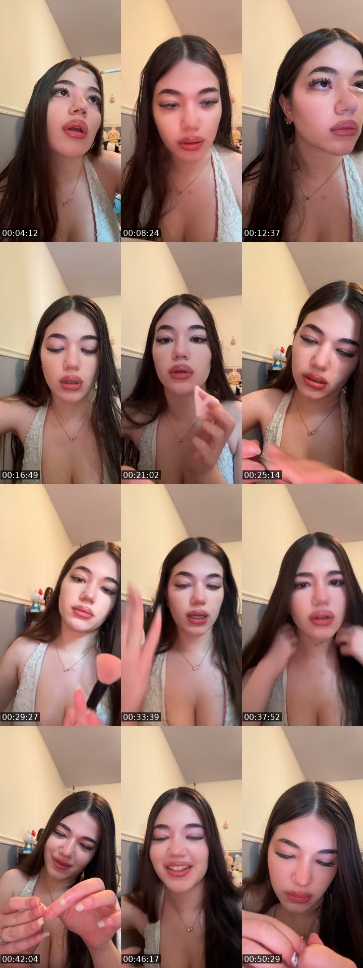 TikTok live: Makeup/skincare chat! by @xoxocatalinaa
