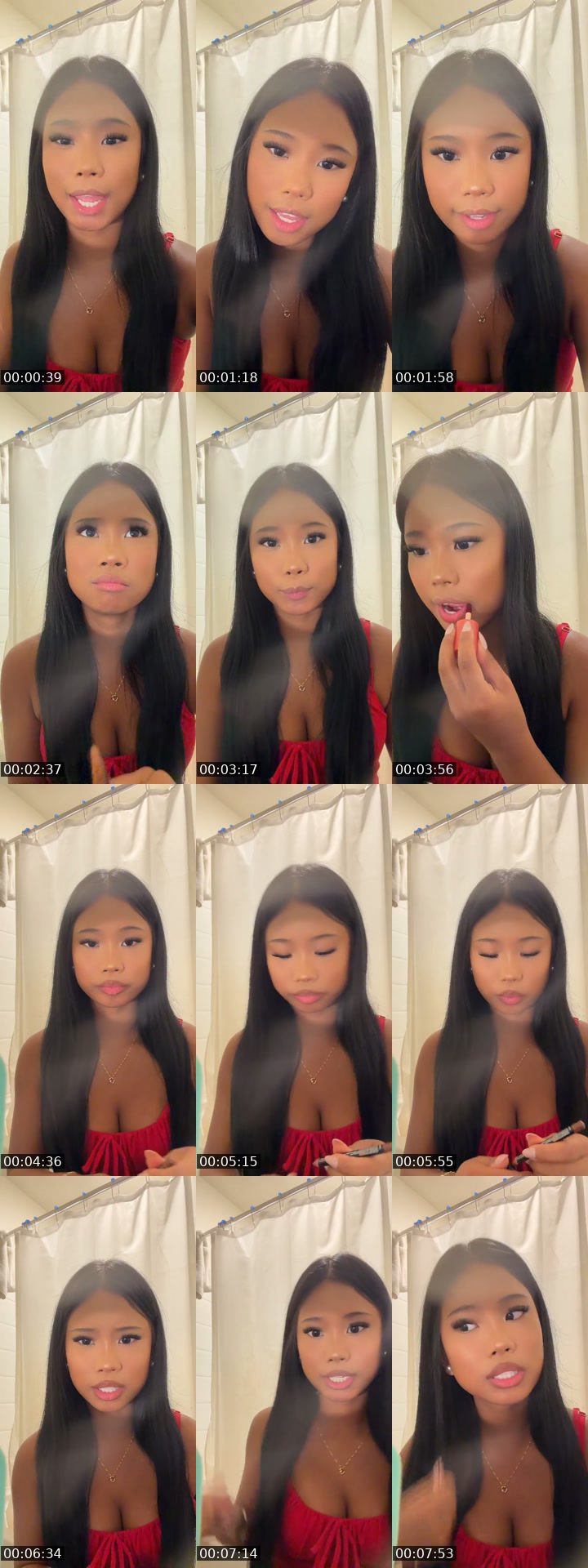 TikTok live: grwm! by @1uvdoris