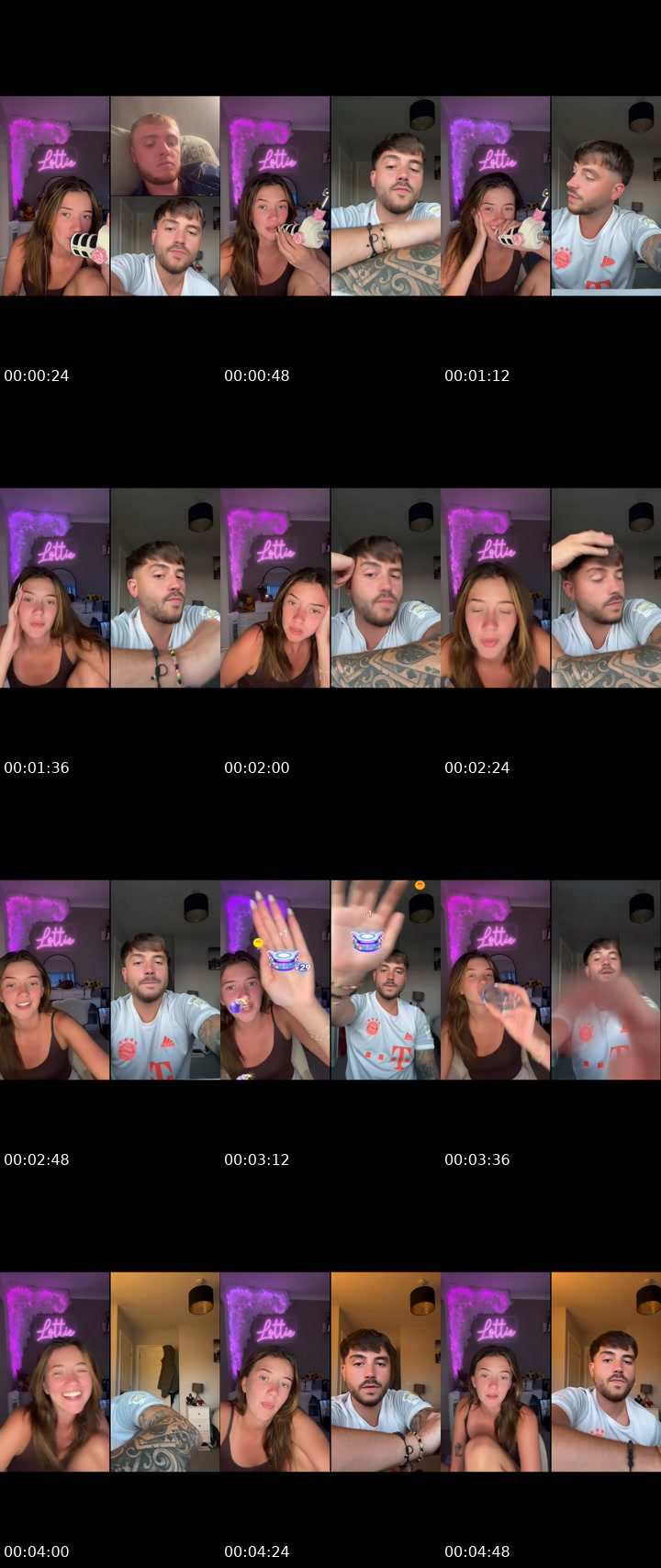 TikTok live: Hi baby x by @lottiebolam_