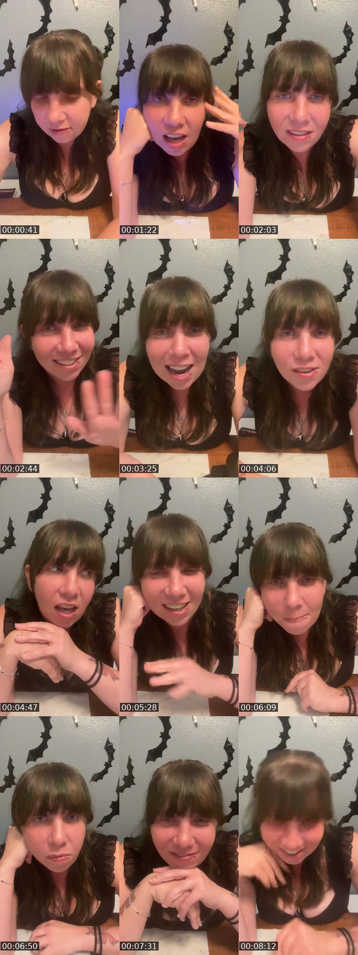 TikTok live: Need a new book? by @jynxtheghoulie