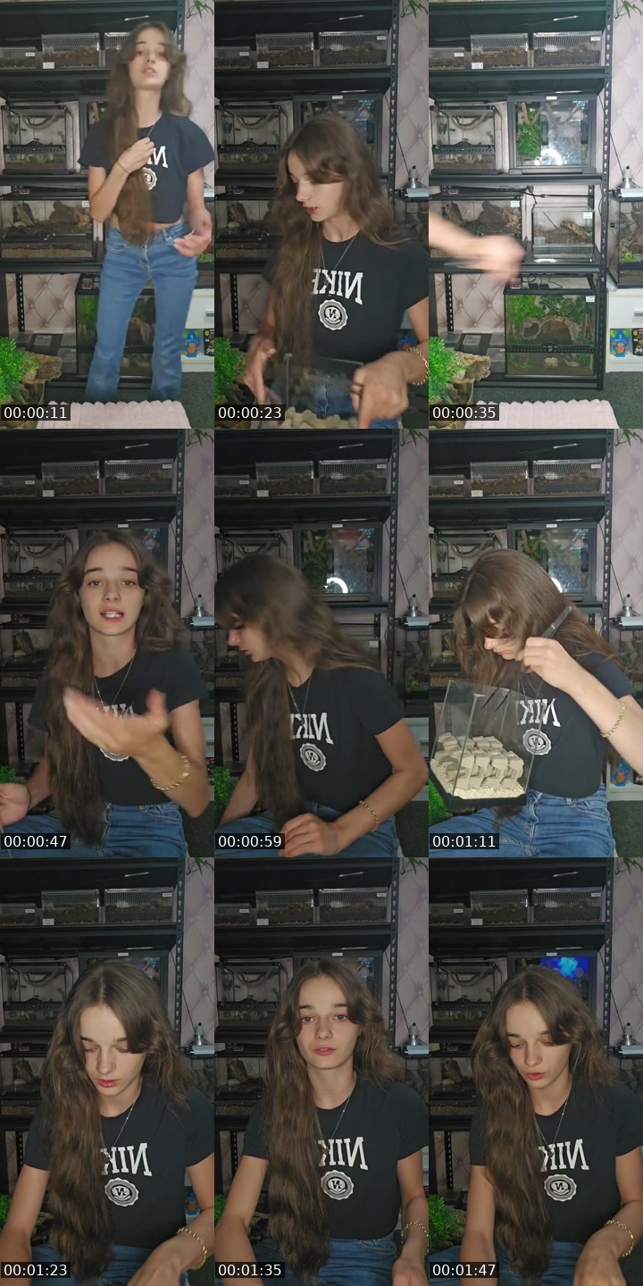 TikTok live: WARNING EXOTIC PETS-(I'm 19) by @skys.animal.zoo
