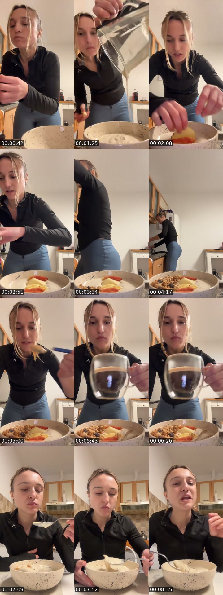 TikTok live: Merienda CAMPEONAS by @rubiaconmiopia