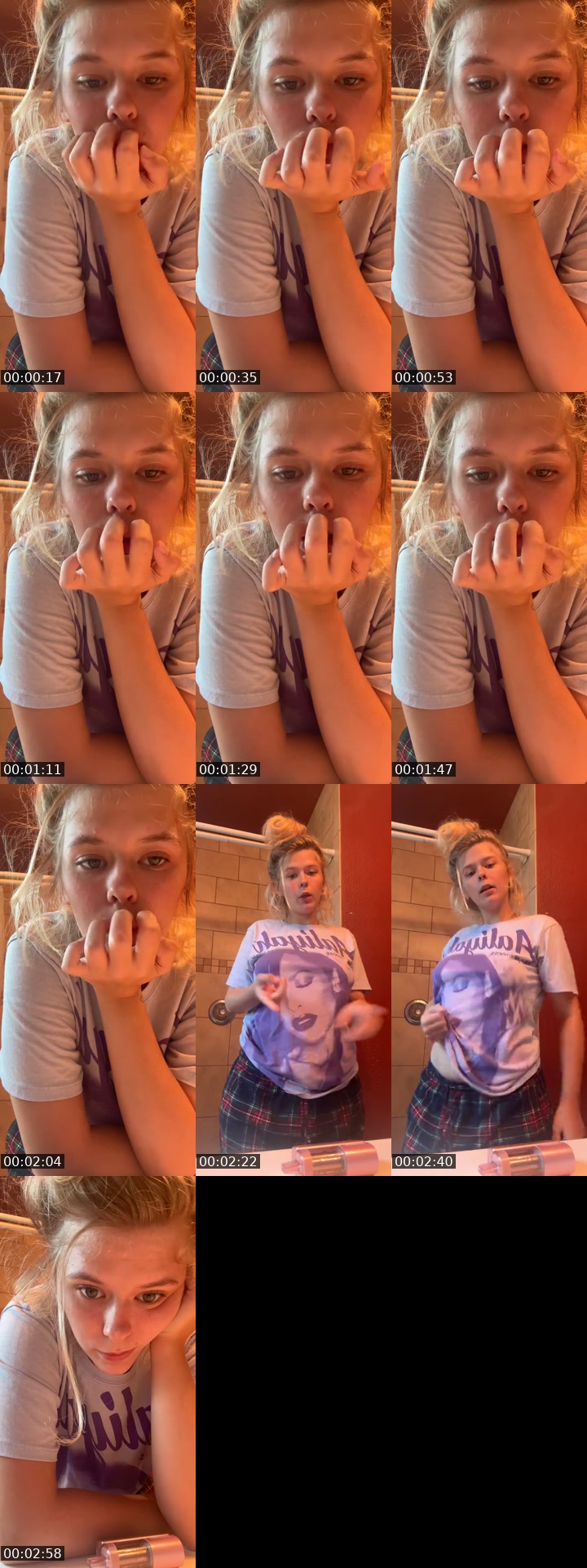 TikTok live: guess whos backkk💜 by @briluv2smoke