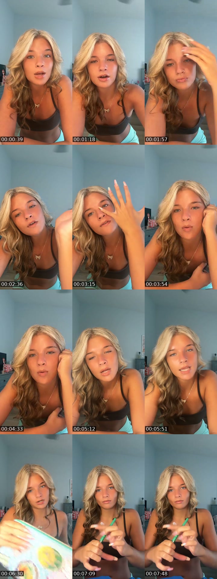 TikTok live: gift gal makes me happy :) by @pinkglitterblondqueen