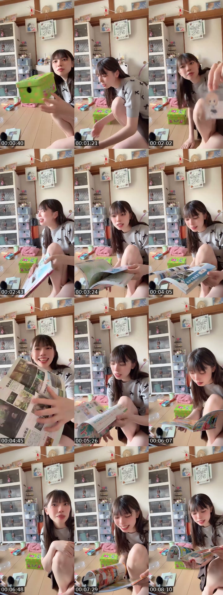 TikTok live: 旅の片付けしないとね by @pyon2525fzp