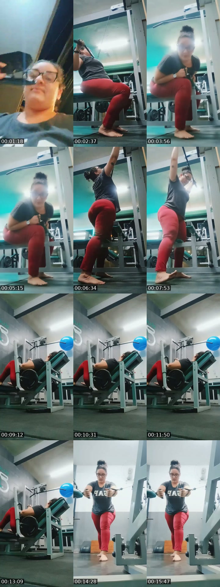TikTok live: na academia 🏋🏻‍♀️ by @luisacorazza5