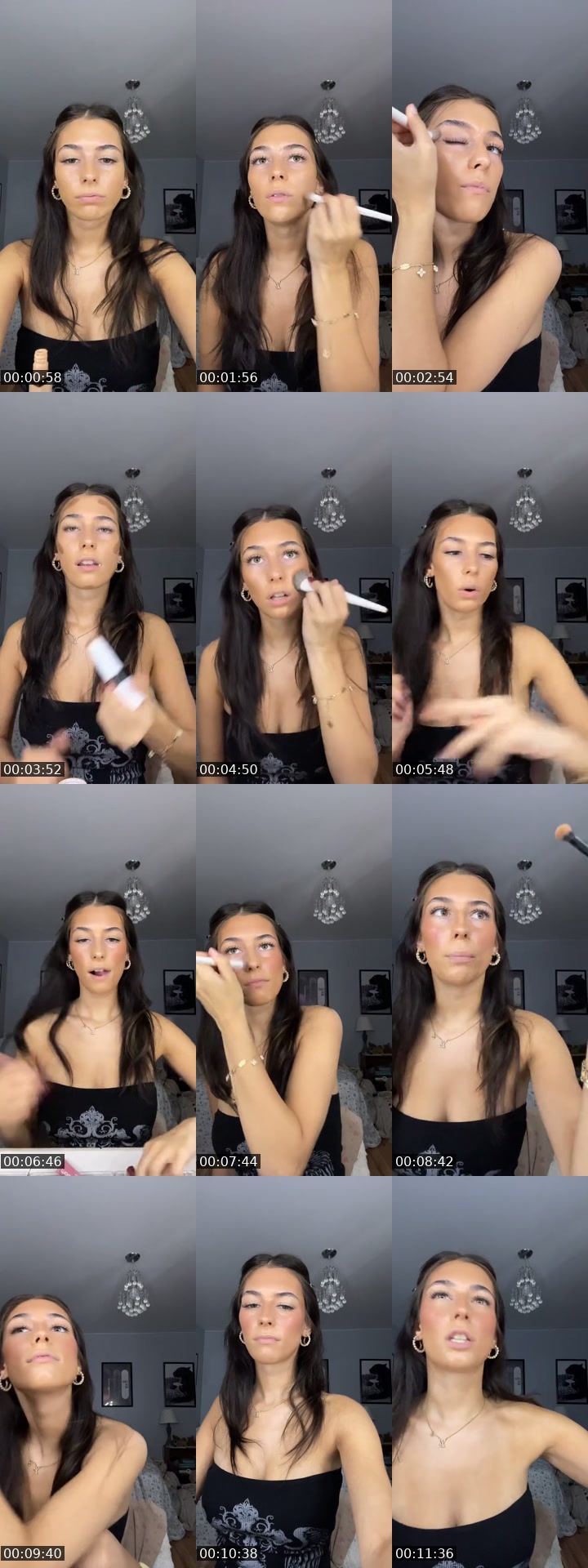 TikTok live: grwm for brand deals by @kiranalexiss