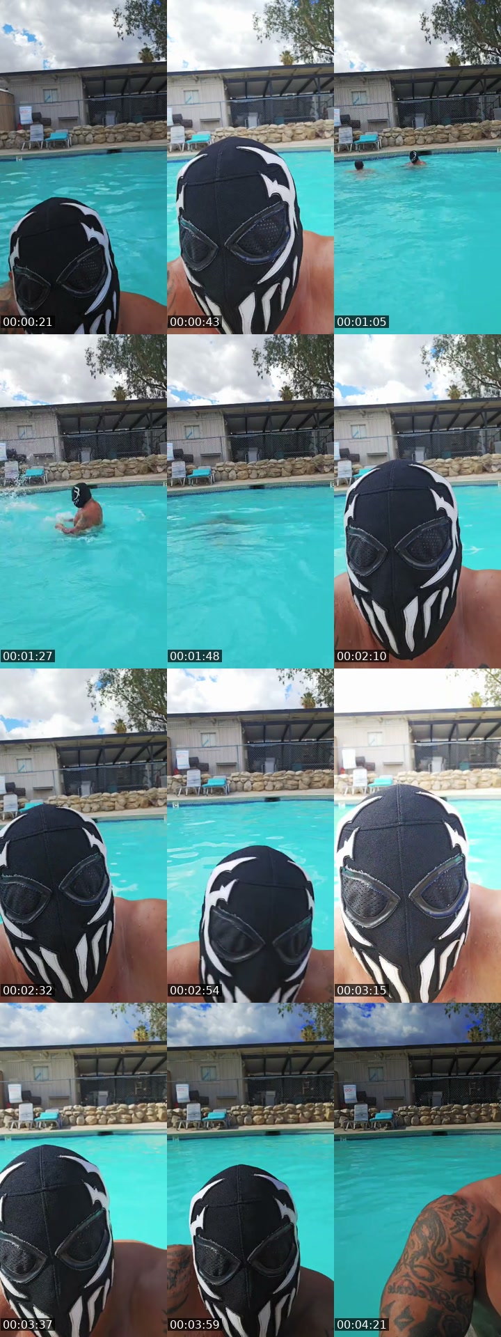 TikTok live: pool live  #pool #masktok #fyp by @cali_fit_lucha