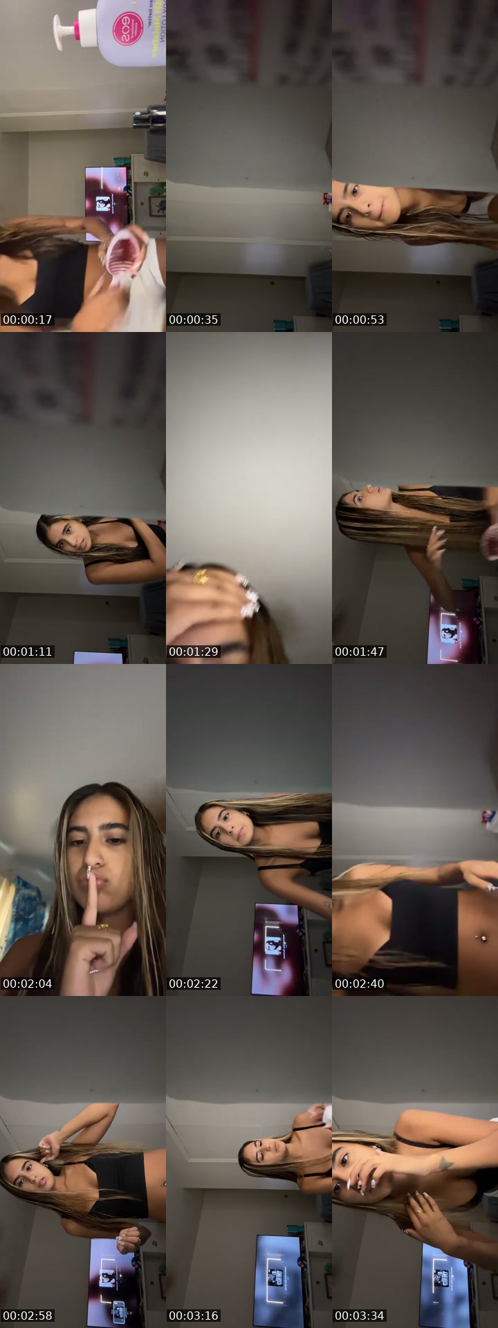 TikTok live: LIVE on OF in 10 mins 🙈🩵 by @jazz.alvarezz