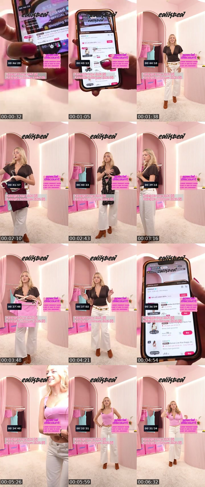 TikTok live: The It-Girl Edit ✨ by @edikted