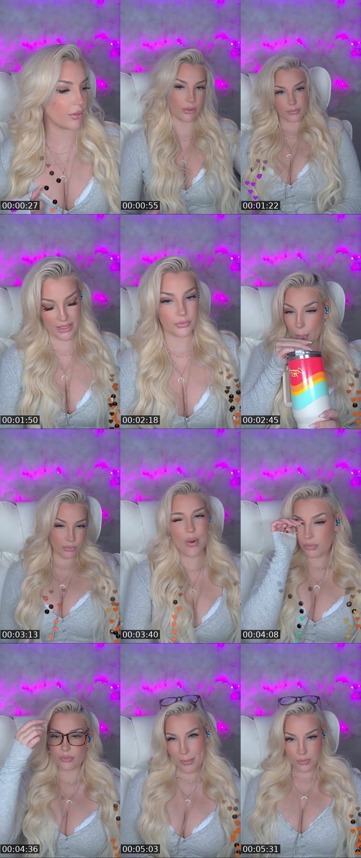 TikTok live: GALLERY RESET LETS GOOO by @tinglebellsasmr