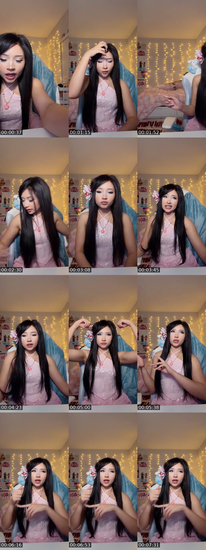 United States TikTok live: LIVE ON TWITCH by @kora.aura
