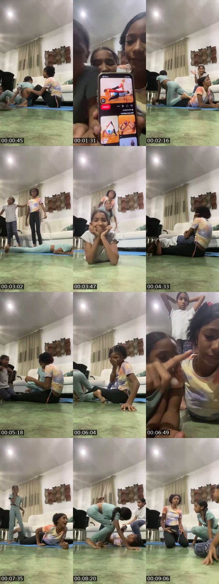 TikTok live: Haciendo yoga 🧘‍♀️ by @mariangelsantos0101