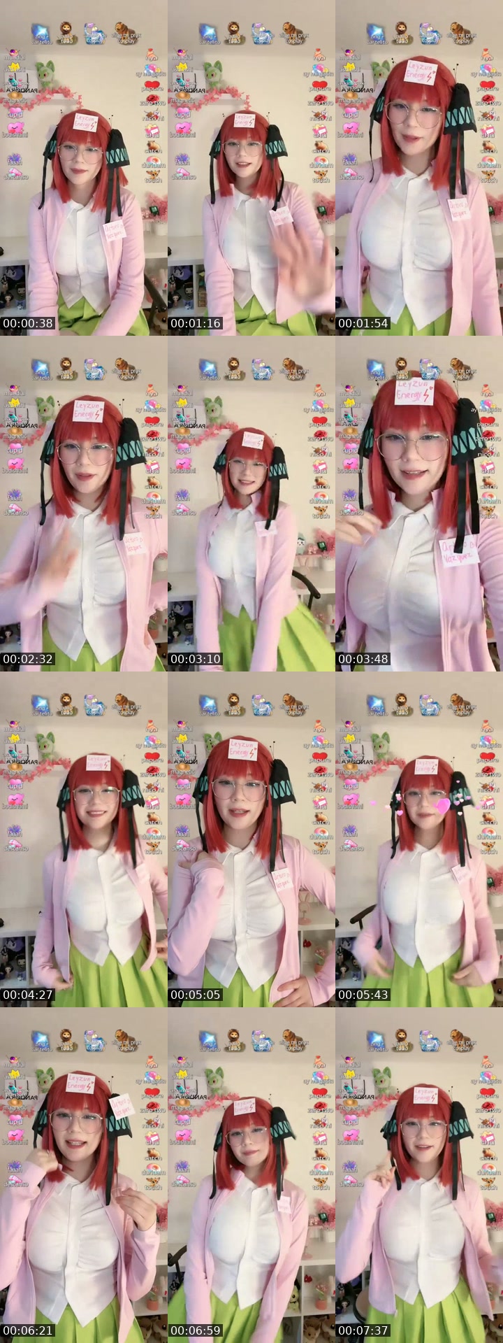 Past TikTok live: Bailes💕 by @ahriyumii