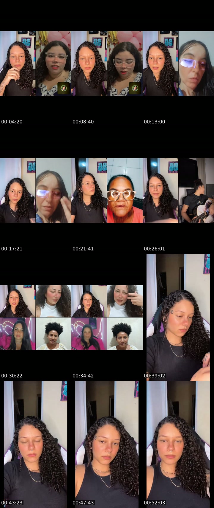 Brazil TikTok live: Vem cá conversar um pouco by @solara.cris