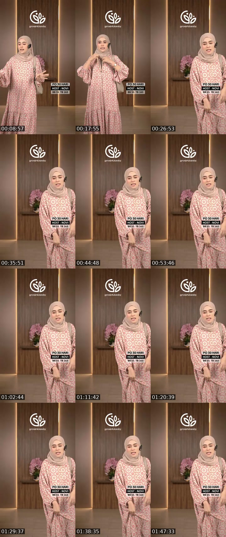 Indonesia TikTok live: Promo Kilat! by @grosirklamby