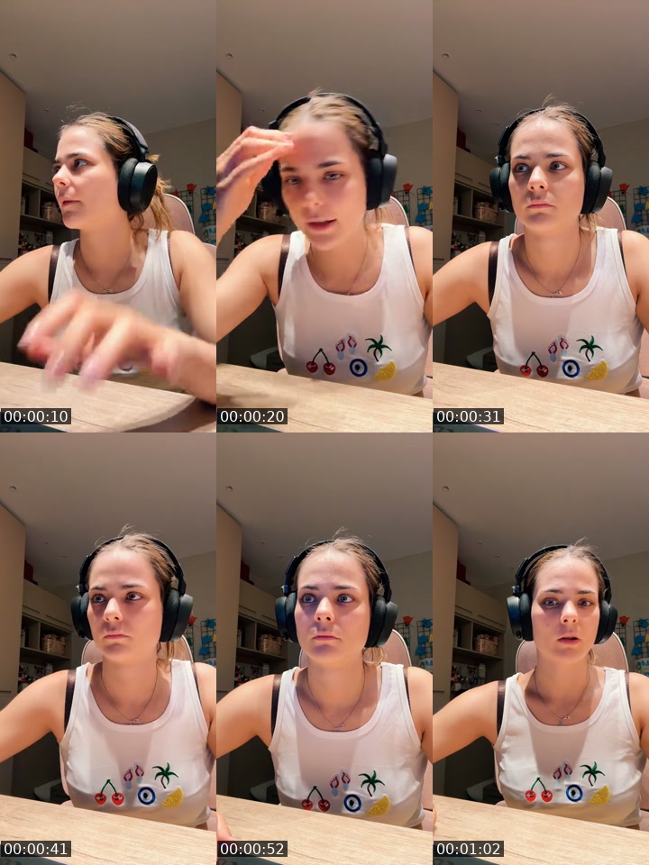 TikTok live: WORKING by @irene.blueeyes