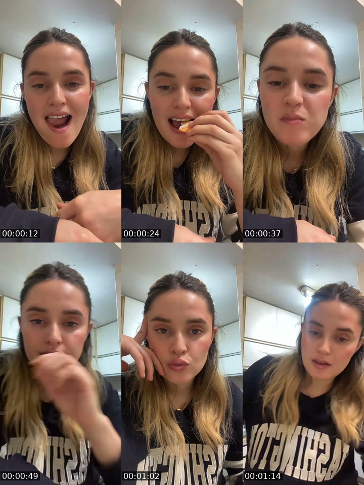 TikTok live: Wannabe by @milenafabb