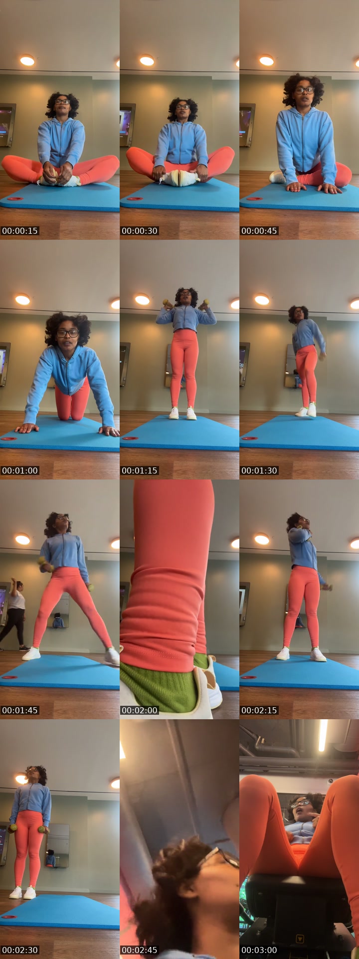 TikTok live: Gym by @peanutbutterlovr3