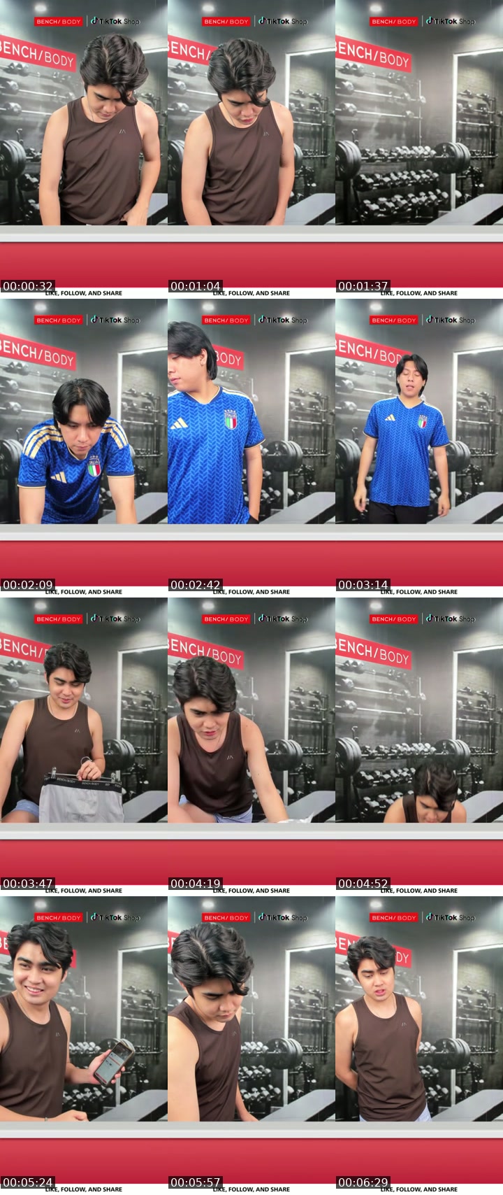 @benchbody.ph Philippines TikTok live from 2026-07-13