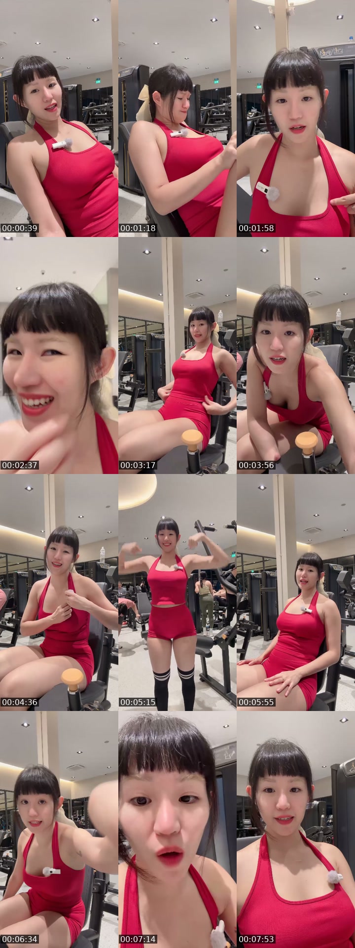TikTok live: Gym 💪🏻 by @nan.niiiiiiiiii