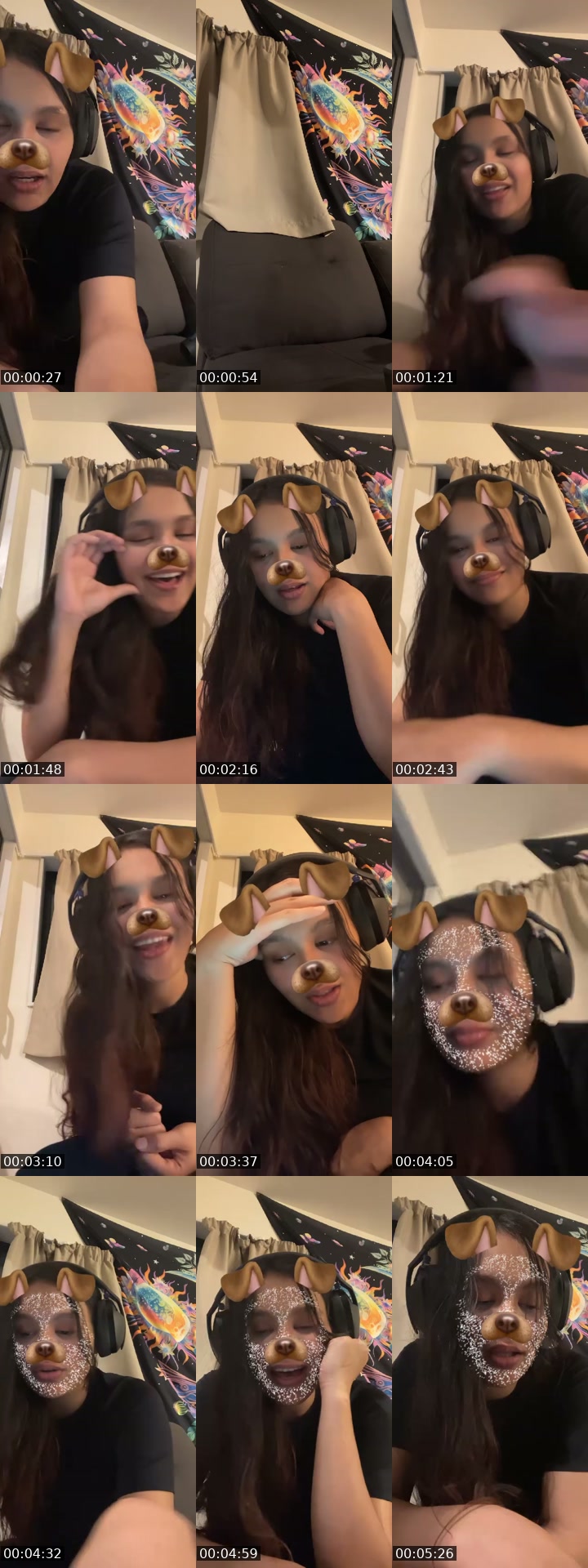 TikTok live: ❤️🌺 by @itsmazzzxo