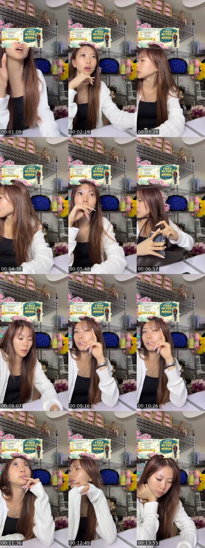 @flowershopsg TikTok live from 2026-07-13