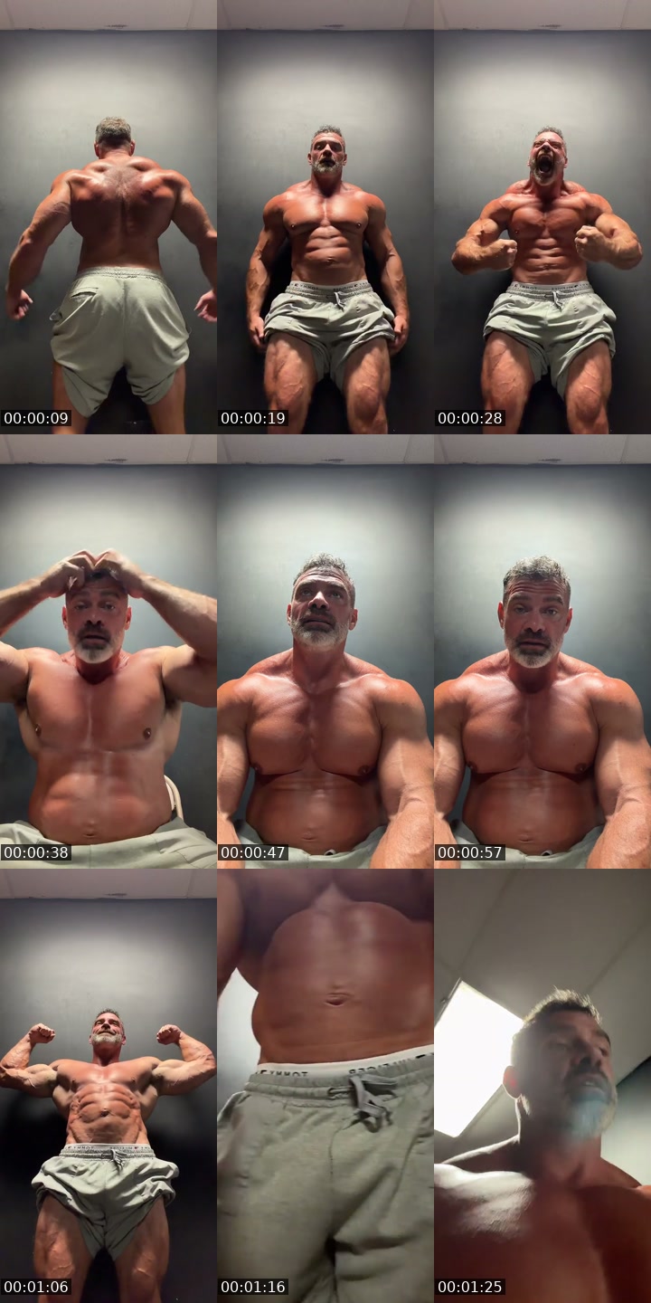 TikTok live: Chest day by @tramfitsix