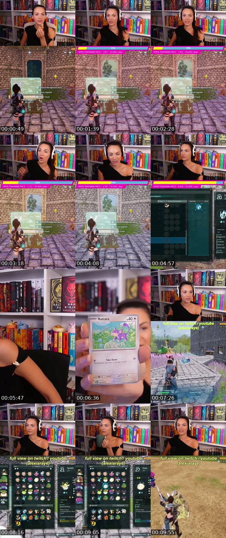 TikTok live: PALWORLD LAUNCH! by @alexiaraye