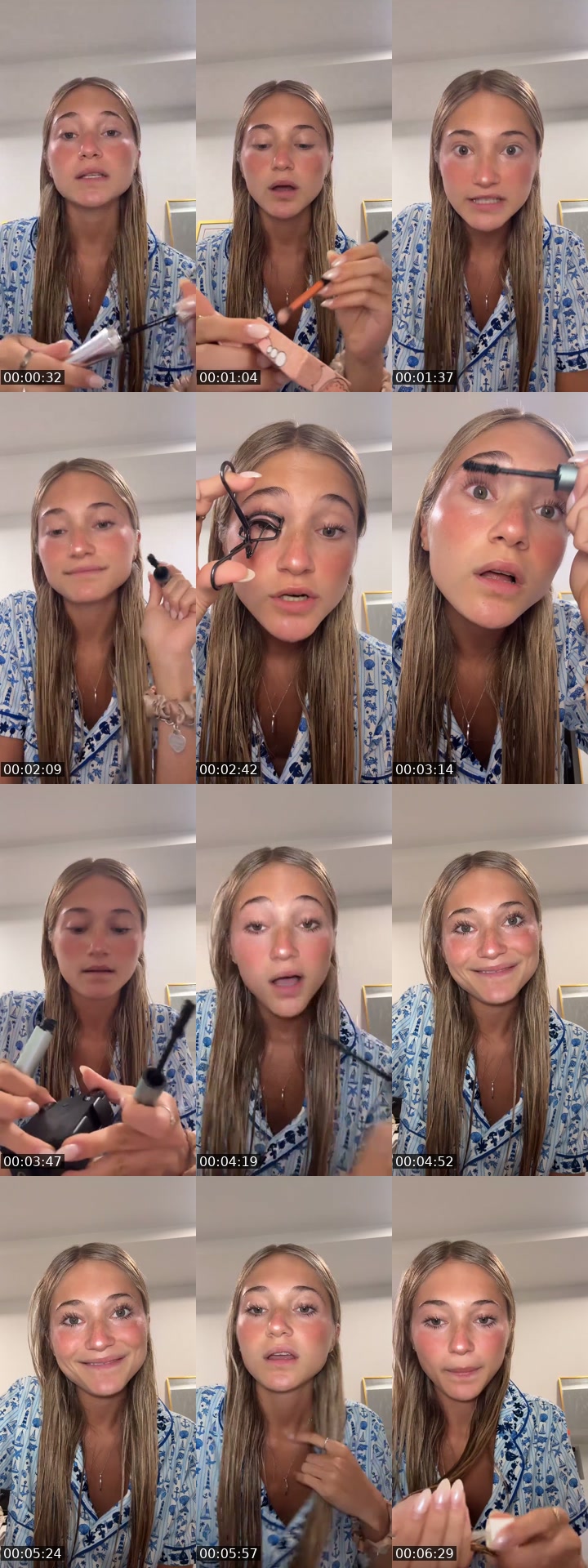 TikTok live: grwm by @allegrasgrwm