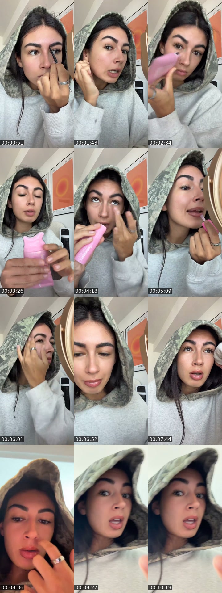 TikTok live: Get ready w me by @vanessalegrow