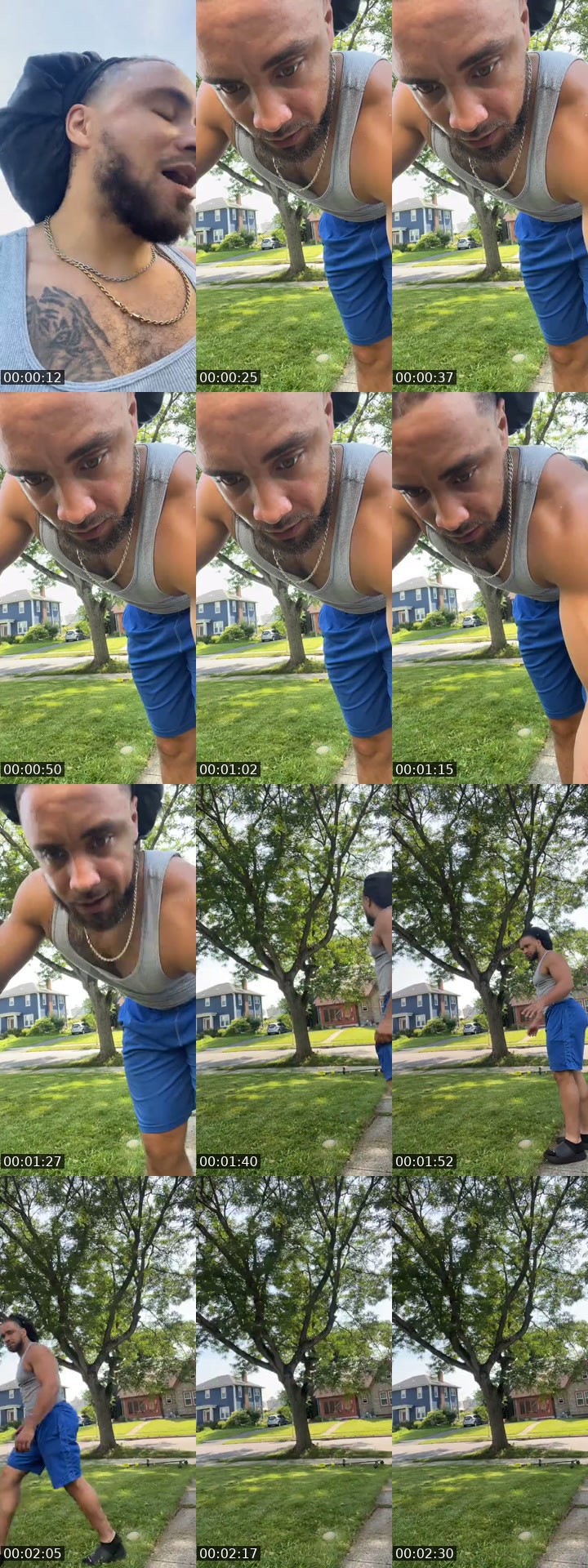 TikTok live: Morning yard work by @mor4u_heem