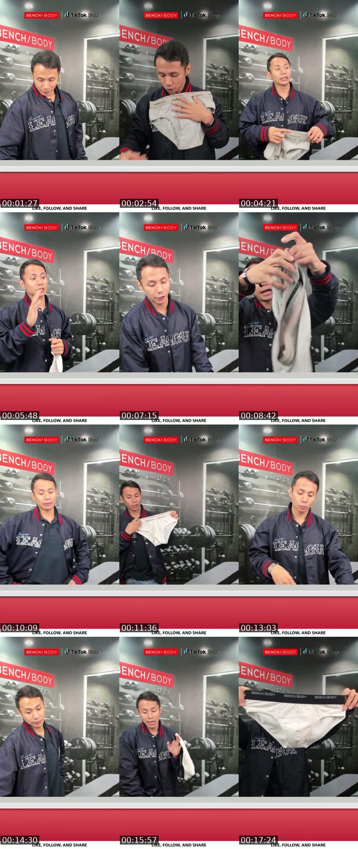 @benchbody.ph Philippines TikTok live from 2026-07-13