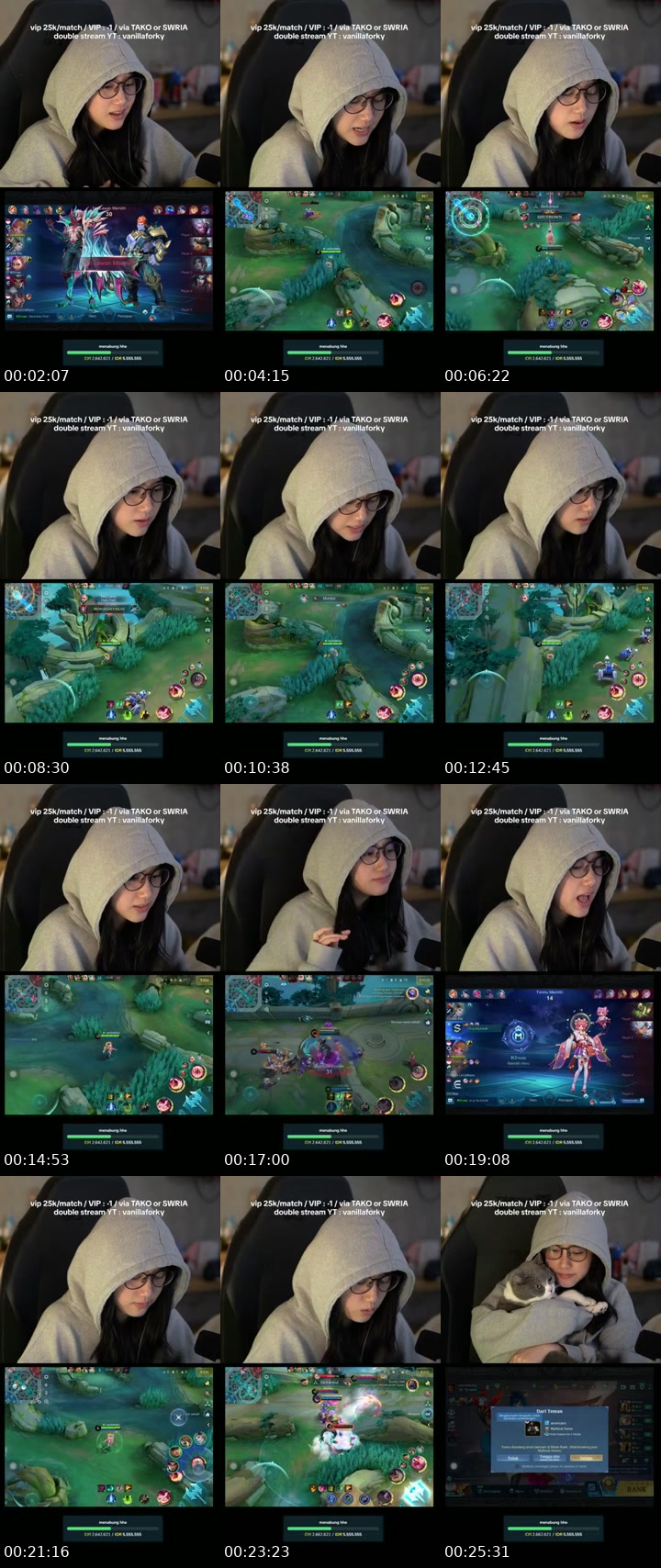 TikTok live: hallo.. 😽 by @vanillaforky