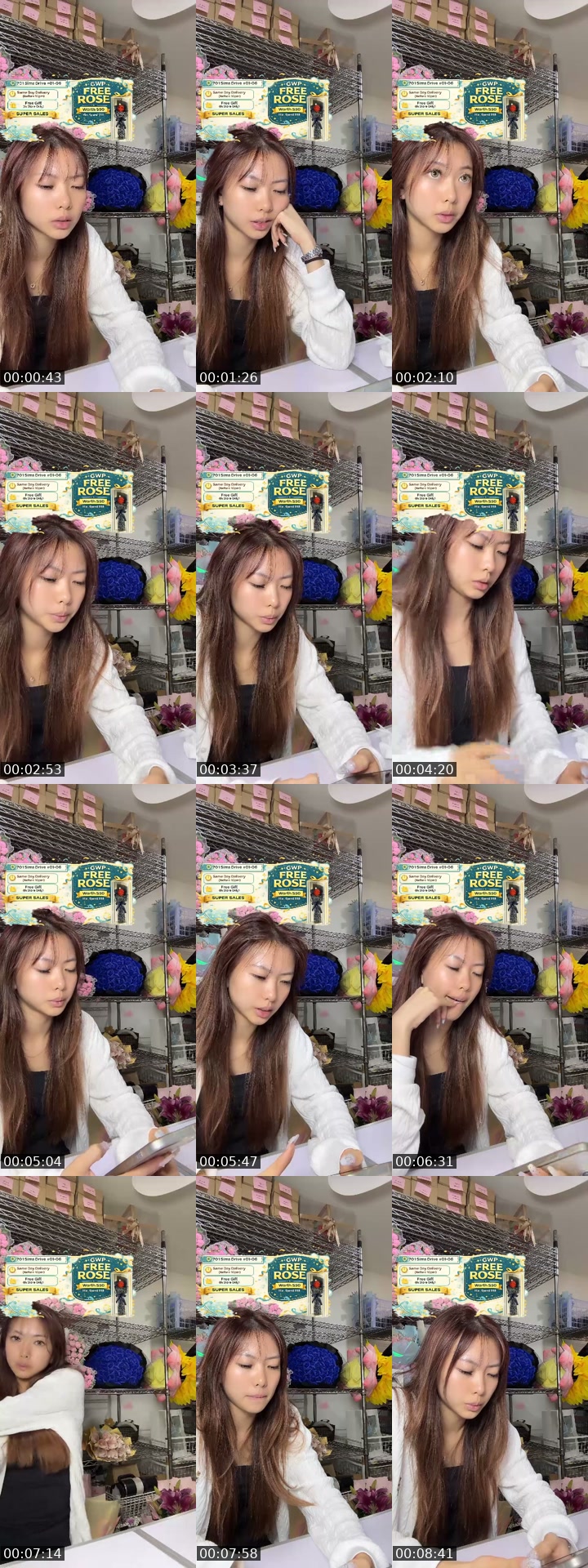 @flowershopsg TikTok live from 2026-07-13