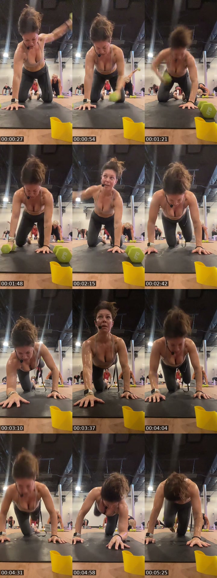 TikTok live: HOT YOGA 💦  by @yesenialeoswells
