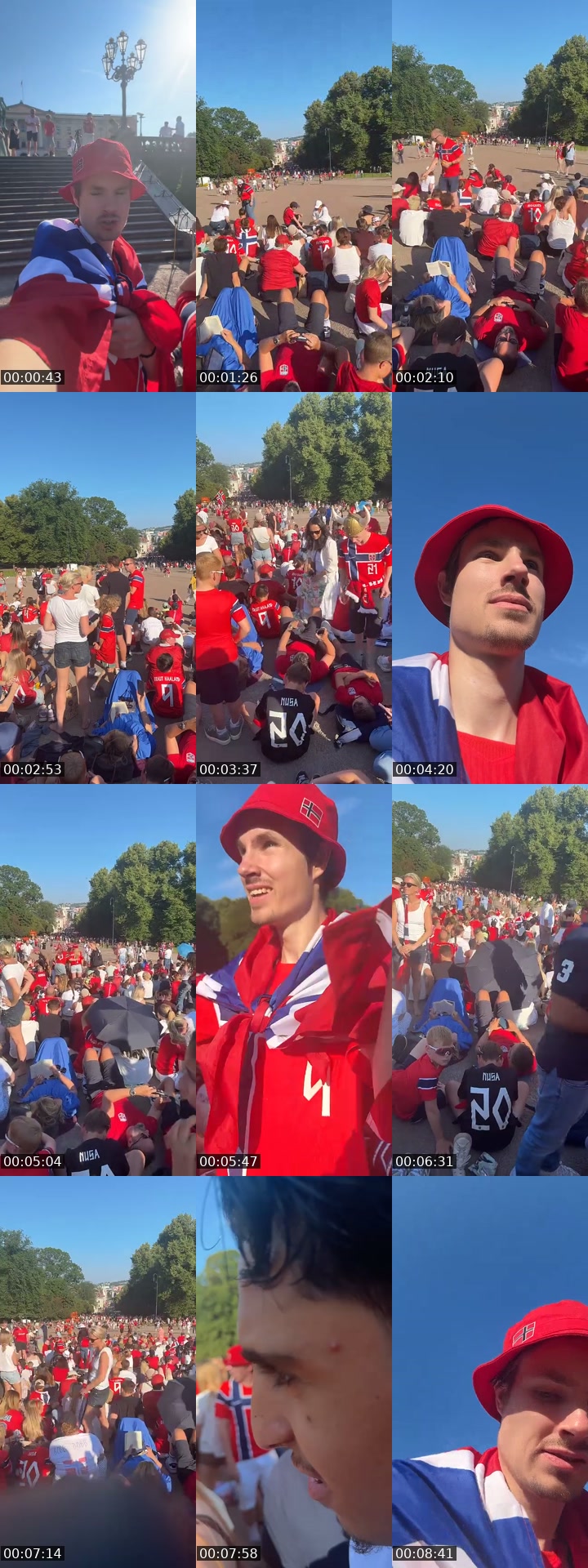 TikTok live: Møte NORGE spillerne!!🇳🇴🚣 by @josteinsorum