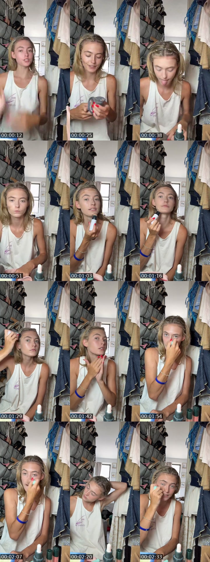 TikTok live: clean, organize, audition by @chlo_in_nyc