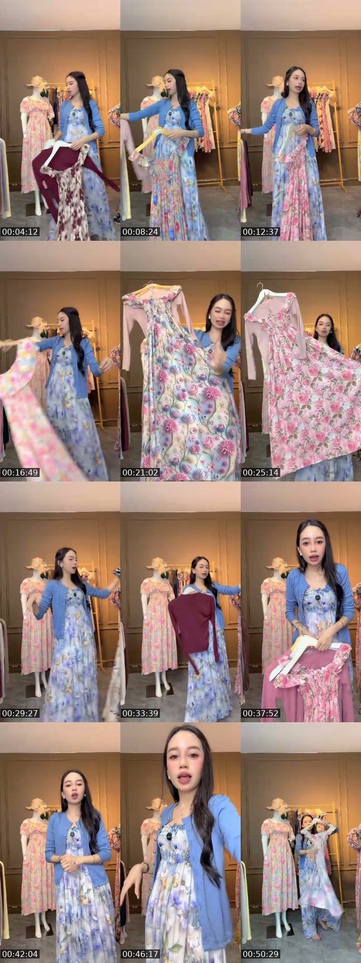TikTok live: Marion long dress by @sirrin_girls