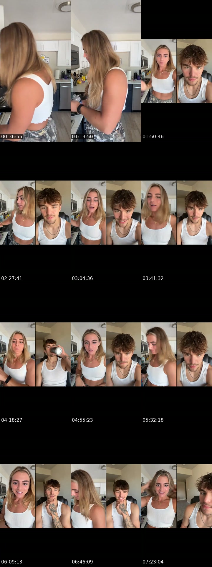 TikTok live: Meal prep Monday by @bellasmuscles