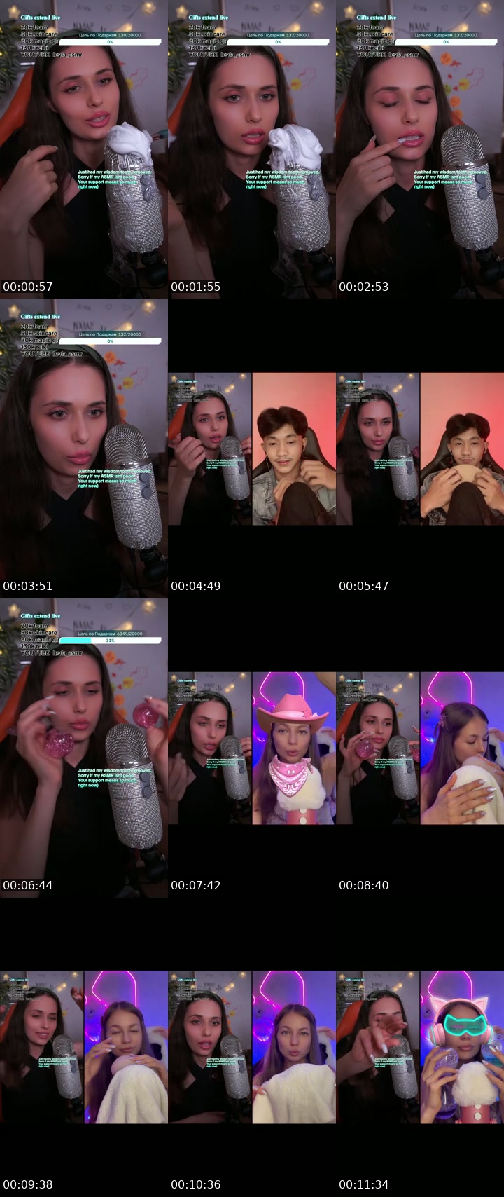 TikTok live: Breathe.listen.stay.ASMR 🤗 by @leyla_asmr5