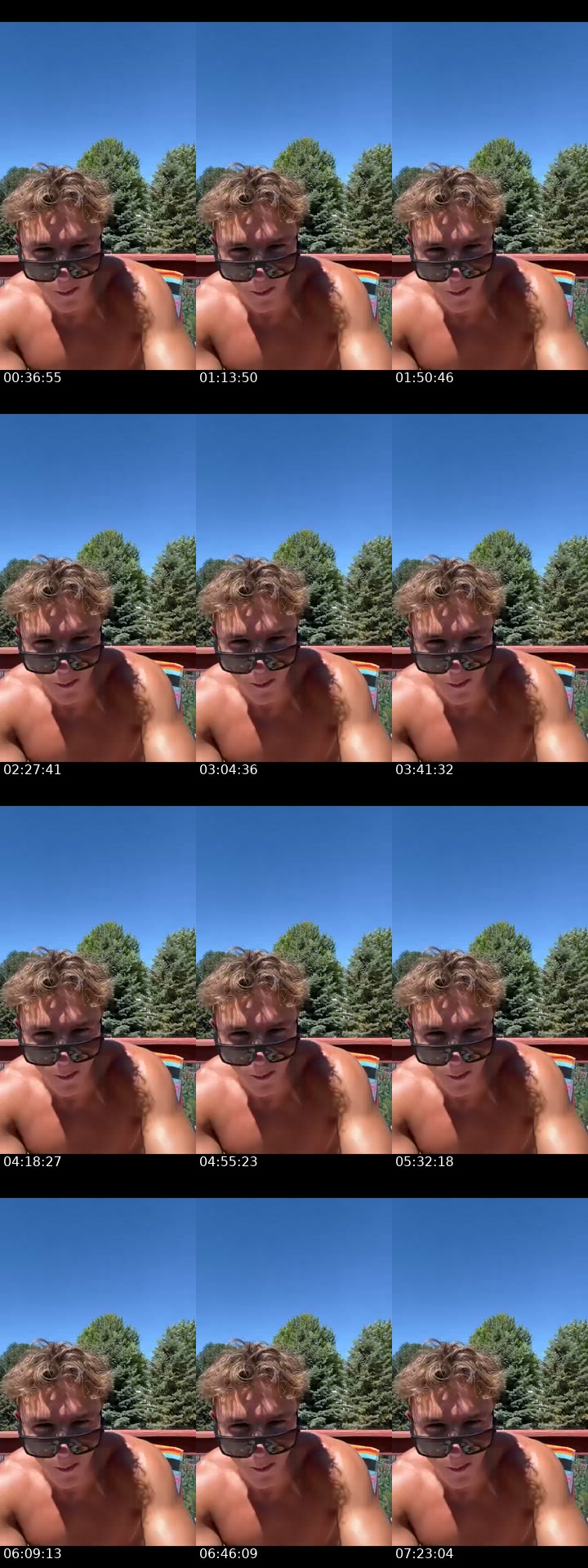 TikTok live: Tanning and pre gym by @etonylifts