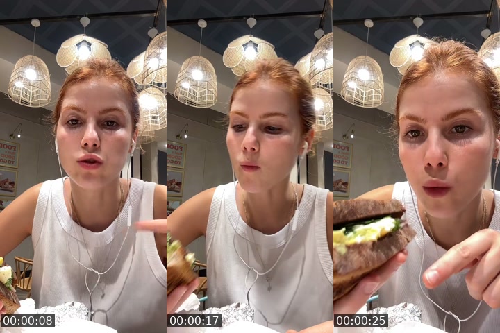 TikTok live: Ig claudiaaosle by @claudiaaosle