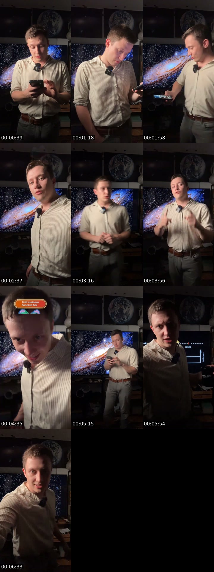 TikTok live: Astrophysik und Universum by @3minutenwissen