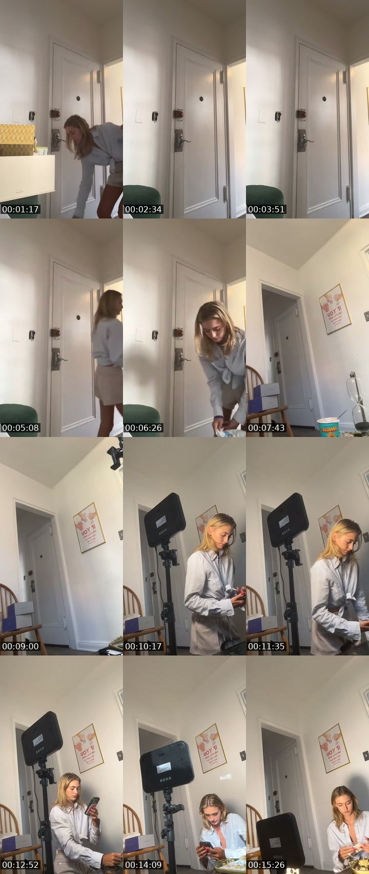 TikTok live: making influencer content by @chlo_in_nyc