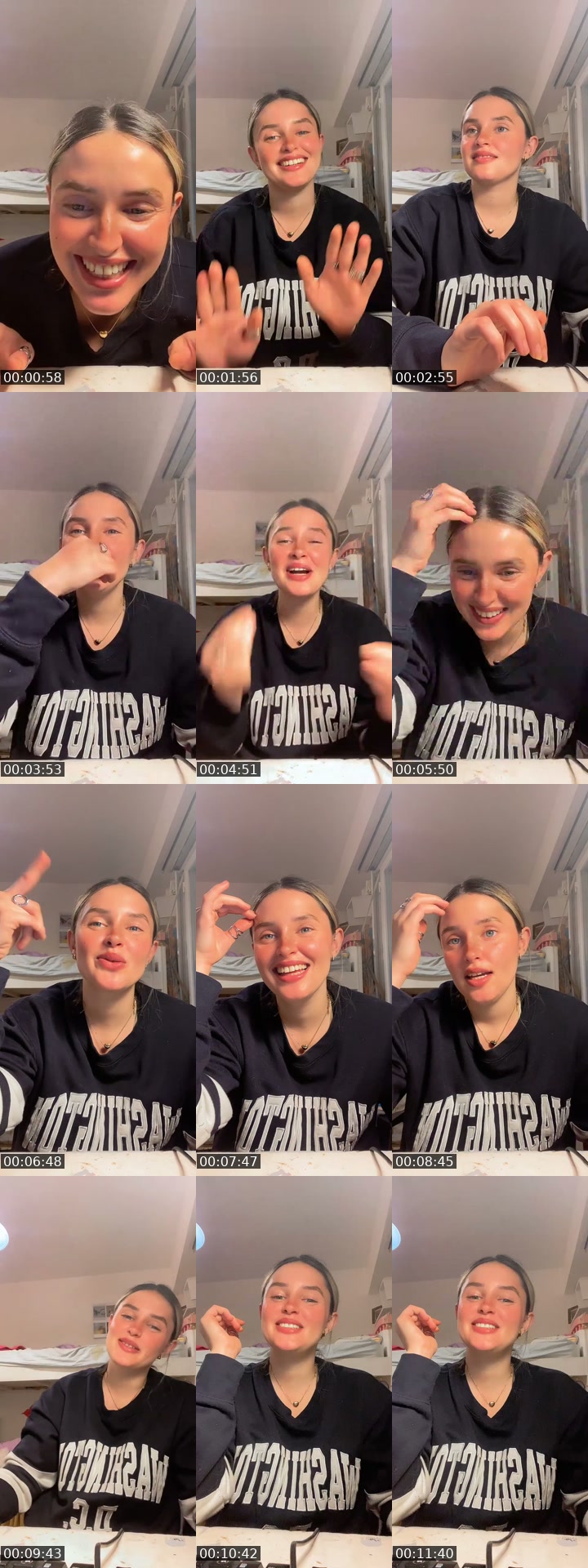TikTok live: Wannabe by @milenafabb