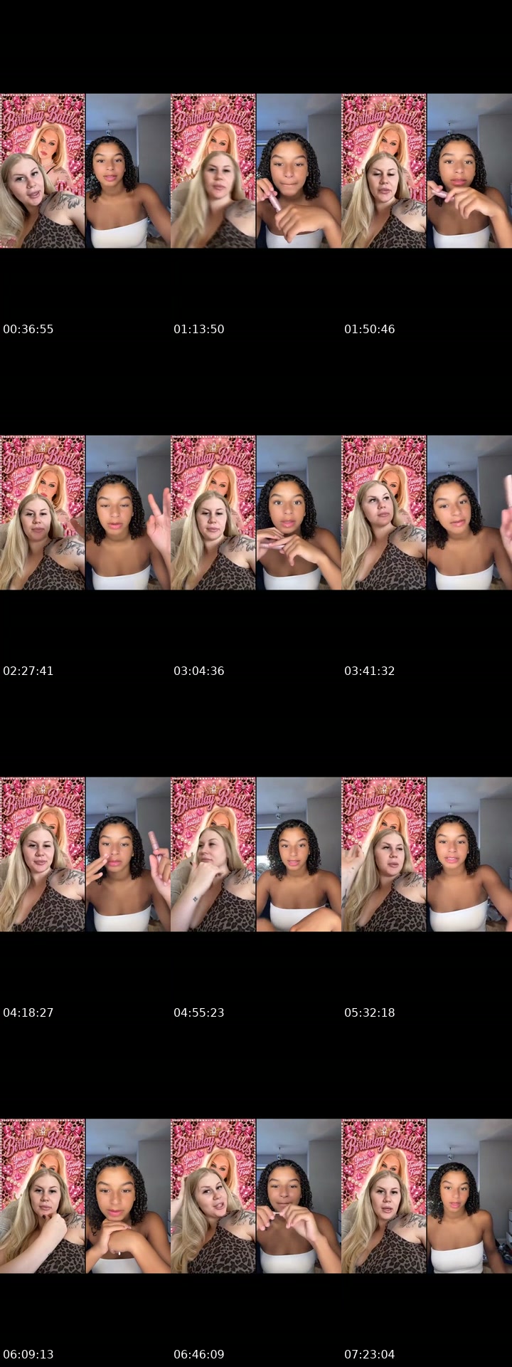 TikTok live: Birthday live!! by @twinmomtori
